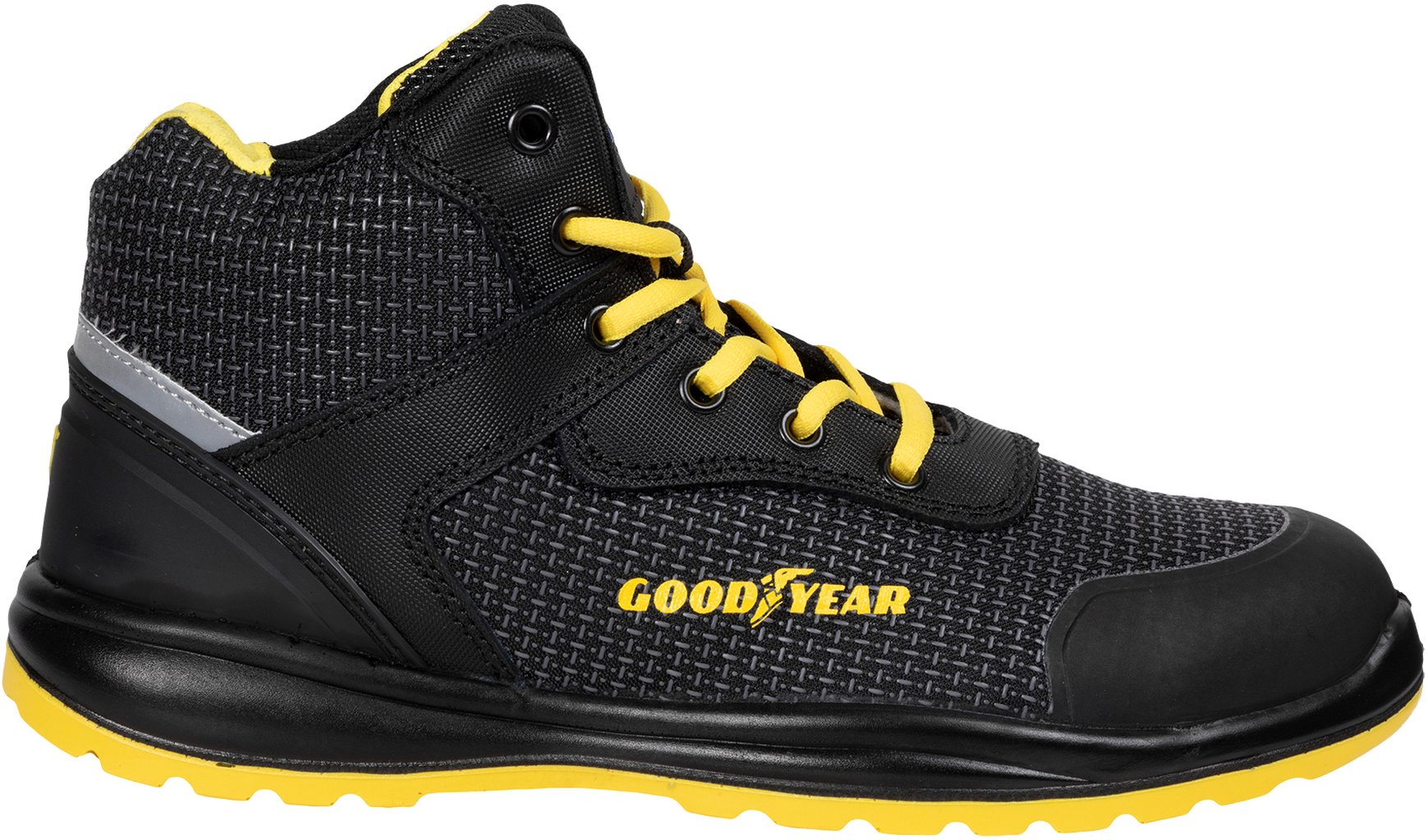 Scarpe antinfortunistiche nere categoria S3, modello alto - taglia 37