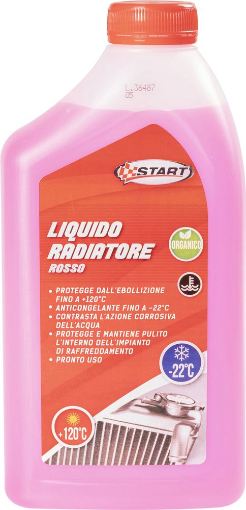 Image of Liquido radiatore rosso 1L -22Â°C per motori monoblocco in alluminio