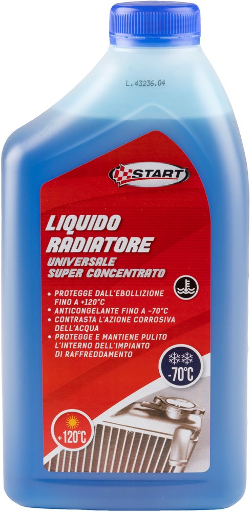 Image of Liquido radiatore super concentrato effetto anticongelante -70Â°C 1L +120Â°C""