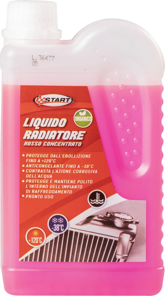 Image of Liquido radiatore rosso effetto anticongelante -38Â°C 500ML