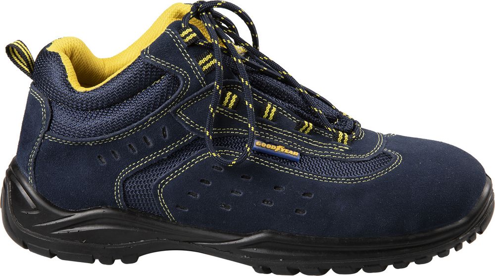 Goodyear Scarpe antinfortunistiche alte metal-free S1P numero 43 blu Lavoro